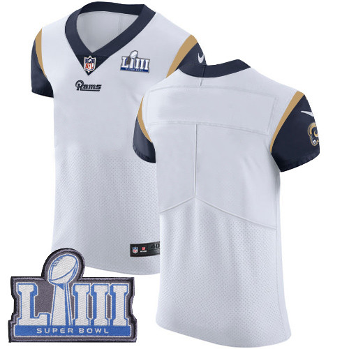 Nike Rams Blank White Super Bowl LIII Bound Men's Stitched NFL Vapor Untouchable Elite Jersey Nike Rams Blank White Super Bowl LIII Bound Men's Stitched NFL Vapor Untouchable Elite Jersey
