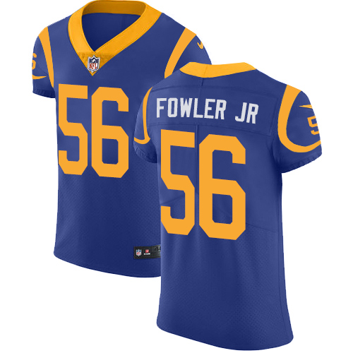 Nike Rams #56 Dante Fowler Jr Royal Blue Alternate Men's Stitched NFL Vapor Untouchable Elite Jersey Nike Rams #56 Dante Fowler Jr Royal Blue Alternate Men's Stitched NFL Vapor Untouchable Elite Jersey