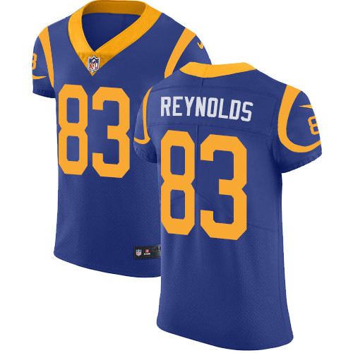 Nike Rams #83 Josh Reynolds Royal Blue Team Color Men's Stitched NFL Vapor Untouchable Elite Jersey Nike Rams #83 Josh Reynolds Royal Blue Team Color Men's Stitched NFL Vapor Untouchable Elite Jersey
