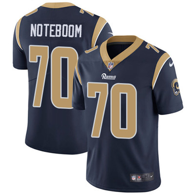 Nike Rams #70 Joseph Noteboom Navy Blue Team Color Men's Stitched NFL Vapor Untouchable Limited Jersey Nike Rams #70 Joseph Noteboom Navy Blue Team Color Men's Stitched NFL Vapor Untouchable Limited Jersey