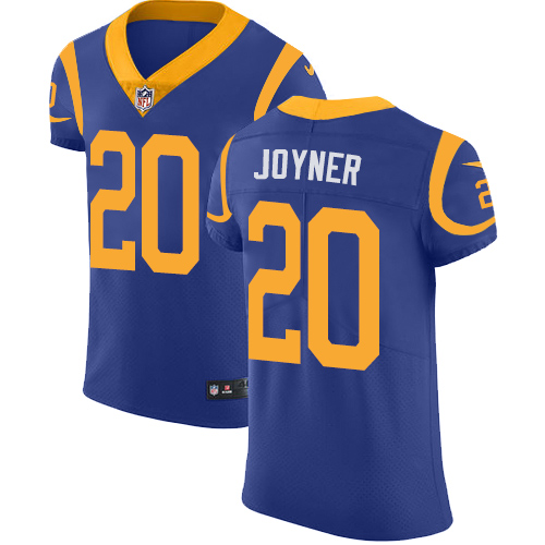 Nike Rams #20 Lamarcus Joyner Royal Blue Alternate Men's Stitched NFL Vapor Untouchable Elite Jersey Nike Rams #20 Lamarcus Joyner Royal Blue Alternate Men's Stitched NFL Vapor Untouchable Elite Jersey