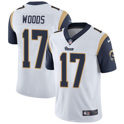 Nike Rams #17 Robert Woods White Men's Stitched NFL Vapor Untouchable Limited Jersey Nike Rams #17 Robert Woods White Men's Stitched NFL Vapor Untouchable Limited Jersey