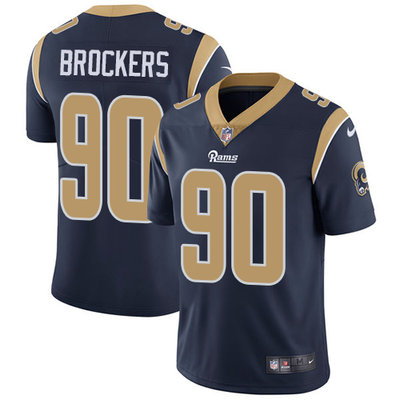 Nike Rams #90 Michael Brockers Navy Blue Team Color Men's Stitched NFL Vapor Untouchable Limited Jersey Nike Rams #90 Michael Brockers Navy Blue Team Color Men's Stitched NFL Vapor Untouchable Limited Jersey