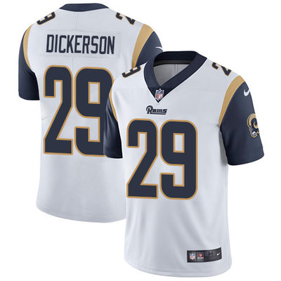 Nike Rams #29 Eric Dickerson White Men's Stitched NFL Vapor Untouchable Limited Jersey Nike Rams #29 Eric Dickerson White Men's Stitched NFL Vapor Untouchable Limited Jersey
