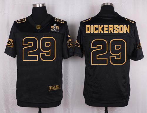 Nike Rams #29 Eric Dickerson Black Men's Stitched NFL Elite Pro Line Gold Collection Jersey Nike Rams #29 Eric Dickerson Black Men's Stitched NFL Elite Pro Line Gold Collection Jersey