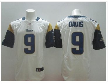NEW Los Angeles Rams #9 Austin Davis White NFL Elite Jersey NEW Los Angeles Rams #9 Austin Davis White NFL Elite Jersey
