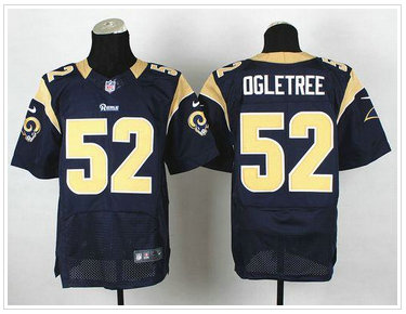 New Los Angeles Rams #52 Alec Ogletree Navy Blue Team Color NFL Elite Jersey New Los Angeles Rams #52 Alec Ogletree Navy Blue Team Color NFL Elite Jersey