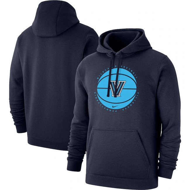 Men's BYU Cougars Navy Basketball Pullover Hoodie