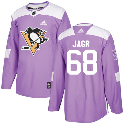 Adidas Penguins #68 Jaromir Jagr Purple Authentic Fights Cancer Stitched NHL Jersey Adidas Penguins #68 Jaromir Jagr Purple Authentic Fights Cancer Stitched NHL Jersey