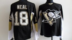 Pittsburgh Penguins 18 James Neal Black Jersey