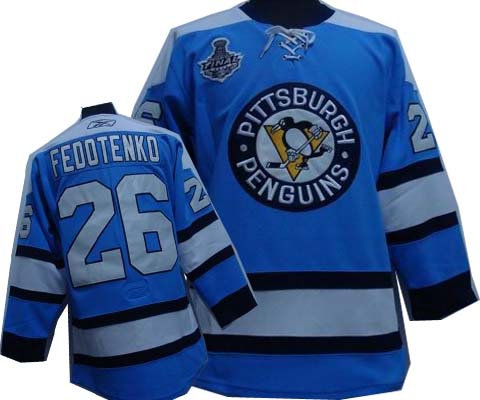 Pittsburgh Penguins 26 FEDOTENKO blue