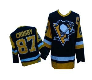 Pittsburgh Penguins CROSBY 87 black