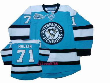 RBK jerseys,Pittsburgh Penguins 71# E.Malkin blue