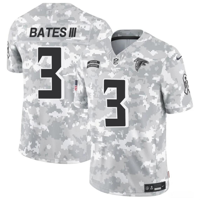 Men's Atlanta Falcons #3 Jessie Bates III 2024 F.U.S.E Arctic Camo Salute To Service Limited Stitched Football Jersey Men's Atlanta Falcons #3 Jessie Bates III 2024 F.U.S.E Arctic Camo Salute To Service Limited Stitched Football Jersey