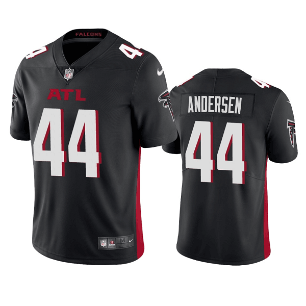 Men's Atlanta Falcons #44 Troy Andersen Black Vapor Untouchable Limited Stitched Jersey Men's Atlanta Falcons #44 Troy Andersen Black Vapor Untouchable Limited Stitched Jersey