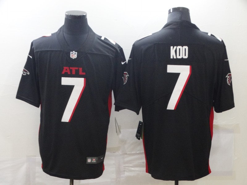Nike Falcons 7 Younghoe Koo Black New Vapor Untouchable Limited Jersey Nike Falcons 7 Younghoe Koo Black New Vapor Untouchable Limited Jersey