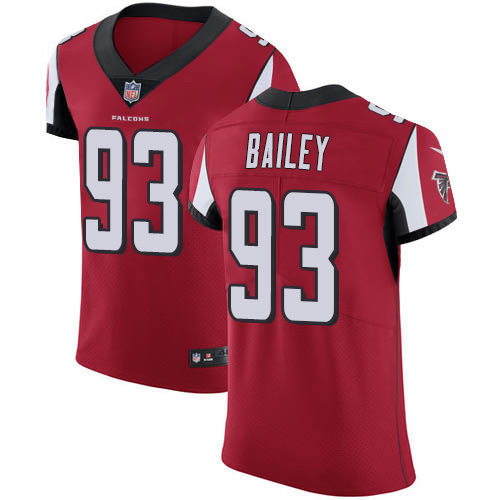 Nike Falcons #93 Allen Bailey Red Team Color Men's Stitched NFL Vapor Untouchable Elite Jersey Nike Falcons #93 Allen Bailey Red Team Color Men's Stitched NFL Vapor Untouchable Elite Jersey