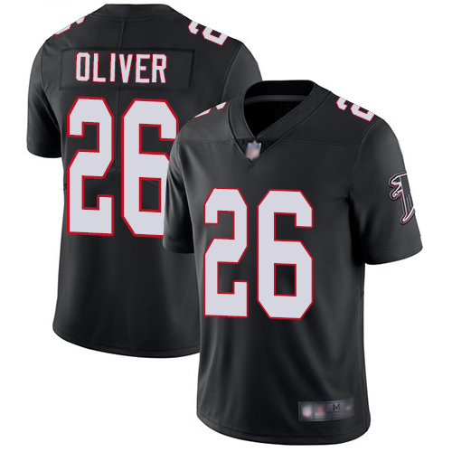 Falcons #26 Isaiah Oliver Black Alternate Men's Stitched Football Vapor Untouchable Limited Jersey Falcons #26 Isaiah Oliver Black Alternate Men's Stitched Football Vapor Untouchable Limited Jersey