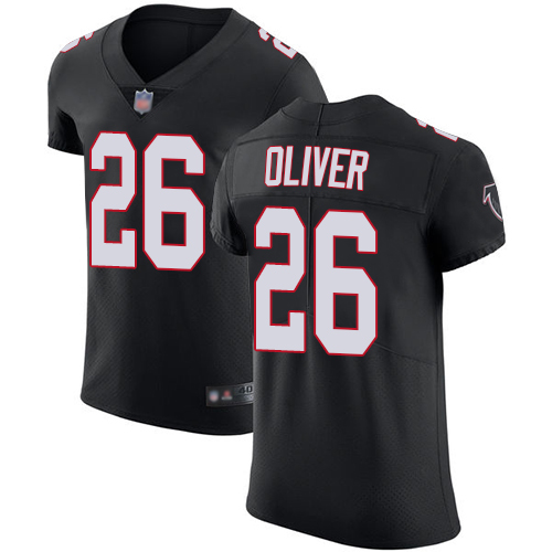 Falcons #26 Isaiah Oliver Black Alternate Men's Stitched Football Vapor Untouchable Elite Jersey Falcons #26 Isaiah Oliver Black Alternate Men's Stitched Football Vapor Untouchable Elite Jersey