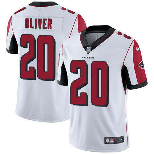 Nike Falcons #20 Isaiah Oliver White Men's Stitched NFL Vapor Untouchable Limited Jersey Nike Falcons #20 Isaiah Oliver White Men's Stitched NFL Vapor Untouchable Limited Jersey