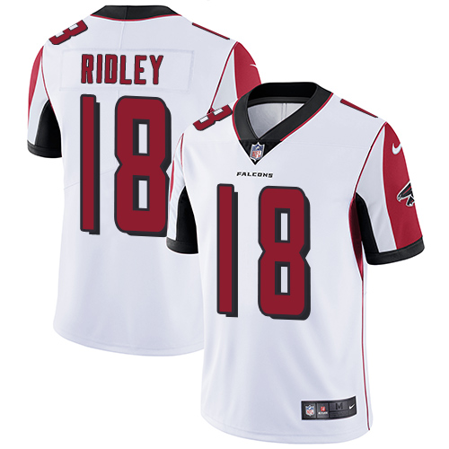 Nike Falcons #18 Calvin Ridley White Men's Stitched NFL Vapor Untouchable Limited Jersey Nike Falcons #18 Calvin Ridley White Men's Stitched NFL Vapor Untouchable Limited Jersey