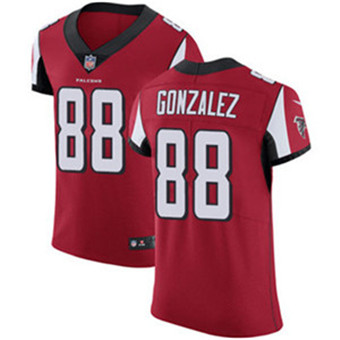 Nike Falcons #88 Tony Gonzalez Red Team Color Men's Stitched NFL Vapor Untouchable Elite Jersey Nike Falcons #88 Tony Gonzalez Red Team Color Men's Stitched NFL Vapor Untouchable Elite Jersey