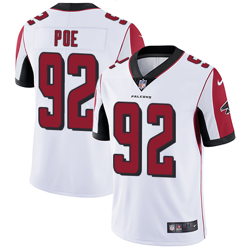 Nike Falcons #92 Dontari Poe White Men's Stitched NFL Vapor Untouchable Limited Jersey Nike Falcons #92 Dontari Poe White Men's Stitched NFL Vapor Untouchable Limited Jersey