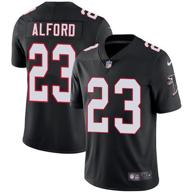 Nike Falcons #23 Robert Alford Black Alternate Men's Stitched NFL Vapor Untouchable Limited Jersey Nike Falcons #23 Robert Alford Black Alternate Men's Stitched NFL Vapor Untouchable Limited Jersey