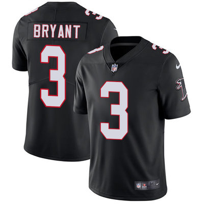 Nike Falcons #3 Matt Bryant Black Alternate Men's Stitched NFL Vapor Untouchable Limited Jersey Nike Falcons #3 Matt Bryant Black Alternate Men's Stitched NFL Vapor Untouchable Limited Jersey