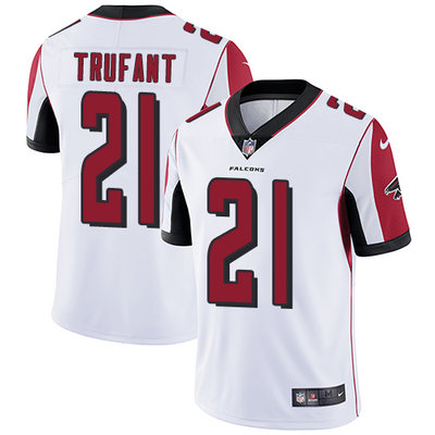 Nike Falcons #21 Desmond Trufant White Men's Stitched NFL Vapor Untouchable Limited Jersey Nike Falcons #21 Desmond Trufant White Men's Stitched NFL Vapor Untouchable Limited Jersey