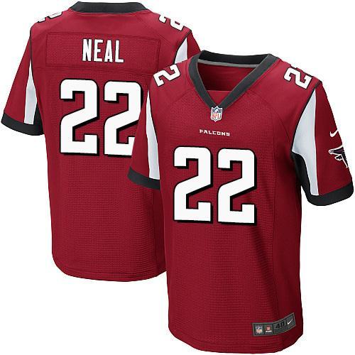 Nike Falcons #22 Keanu Neal Red Team Color Men's Stitched NFL Elite Jersey Nike Falcons #22 Keanu Neal Red Team Color Men's Stitched NFL Elite Jersey