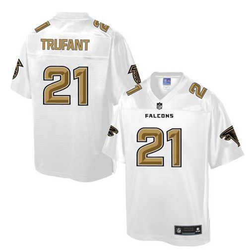 Nike Falcons #21 Desmond Trufant White Men's NFL Pro Line Fashion Game Jersey Nike Falcons #21 Desmond Trufant White Men's NFL Pro Line Fashion Game Jersey