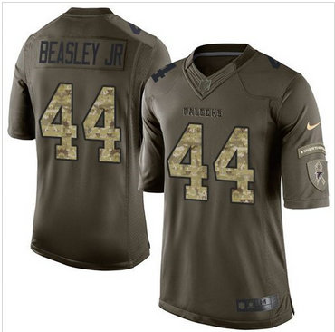 Nike Atlanta Falcons #44 Vic Beasley Jr Green Men's Stitched NFL Limited Salute To Service Jersey