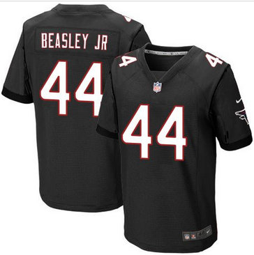 Nike Atlanta Falcons #44 Vic Beasley Jr Black Alternate Men's Stitched NFL Elite Jersey Nike Atlanta Falcons #44 Vic Beasley Jr Black Alternate Men's Stitched NFL Elite Jersey