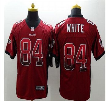 New Atlanta Falcons #84 Roddy White Red Team Color Men's Stitched NFL Elite Drift fashion jersey New Atlanta Falcons #84 Roddy White Red Team Color Men's Stitched NFL Elite Drift fashion jersey