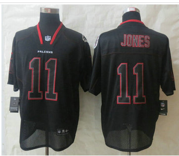 New Atlanta Falcons #11 Julio Jones Lights Out Black Elite Jersey New Atlanta Falcons #11 Julio Jones Lights Out Black Elite Jersey