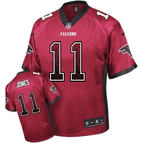 NEW Atlanta Falcons #11 Julio Jones Red Team Color Stitched NFL Elite Drift Fashion Jersey NEW Atlanta Falcons #11 Julio Jones Red Team Color Stitched NFL Elite Drift Fashion Jersey