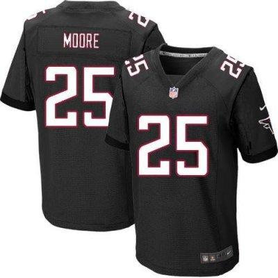 NEW NFL Atlanta Falcons 25 William Moore Black Jerseys (Elite) NEW NFL Atlanta Falcons 25 William Moore Black Jerseys (Elite)
