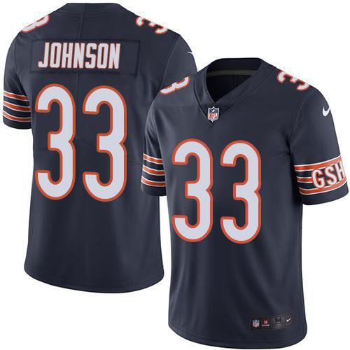 Nike Bears #33 Jaylon Johnson Navy Blue Team Color Men's Stitched NFL Vapor Untouchable Limited Jersey Nike Bears #33 Jaylon Johnson Navy Blue Team Color Men's Stitched NFL Vapor Untouchable Limited Jersey