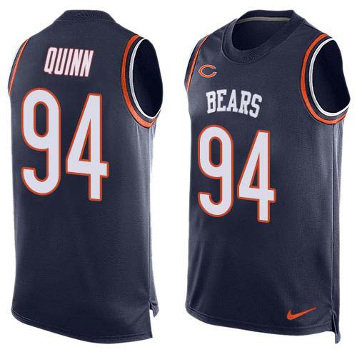 Nike Bears #94 Robert Quinn Navy Blue Team Color Men's Stitched NFL Limited Tank Top Jersey Nike Bears #94 Robert Quinn Navy Blue Team Color Men's Stitched NFL Limited Tank Top Jersey