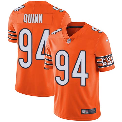 Nike Bears #94 Robert Quinn Orange Men's Stitched NFL Limited Rush Jersey Nike Bears #94 Robert Quinn Orange Men's Stitched NFL Limited Rush Jersey