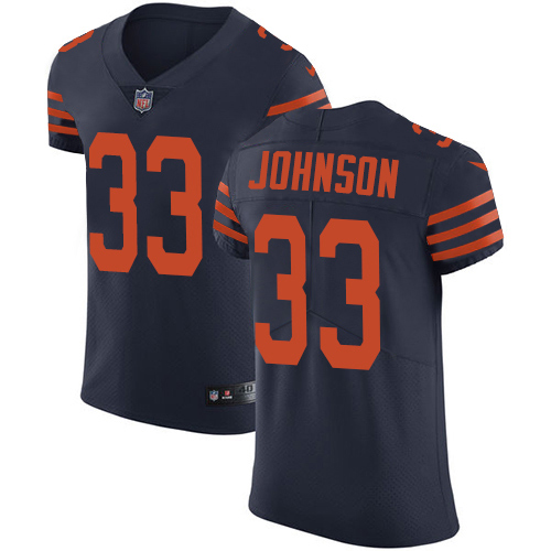 Nike Bears #33 Jaylon Johnson Navy Blue Alternate Men's Stitched NFL Vapor Untouchable Elite Jersey Nike Bears #33 Jaylon Johnson Navy Blue Alternate Men's Stitched NFL Vapor Untouchable Elite Jersey