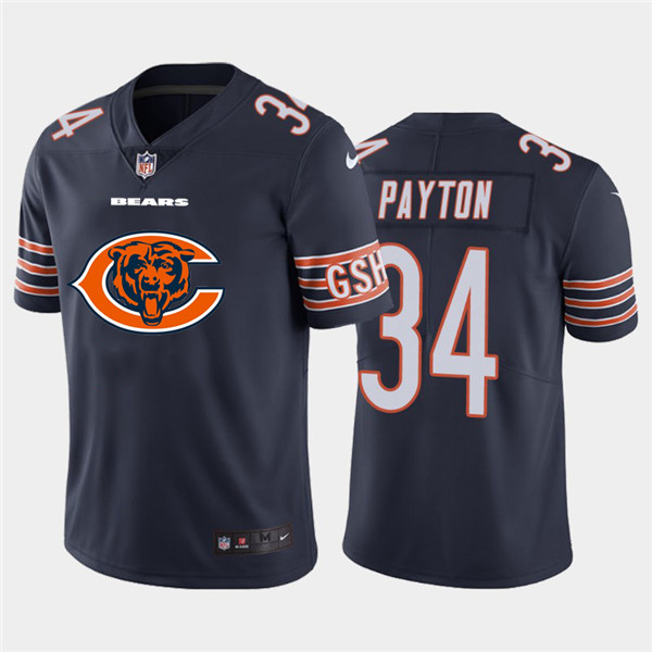 Nike Bears 34 Walter Payton Navy Team Big Logo Vapor Untouchable Limited Jersey Nike Bears 34 Walter Payton Navy Team Big Logo Vapor Untouchable Limited Jersey