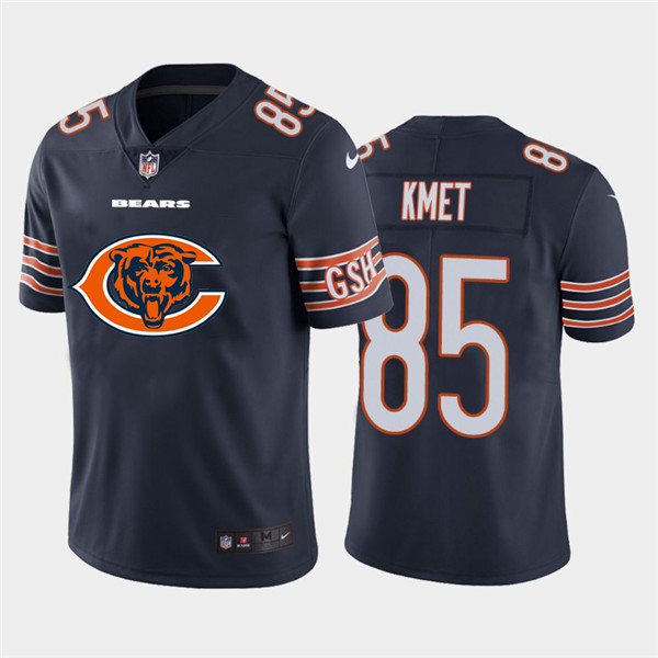 Nike Bears 85 Cole Kmet Navy Team Big Logo Vapor Untouchable Limited Jersey Nike Bears 85 Cole Kmet Navy Team Big Logo Vapor Untouchable Limited Jersey