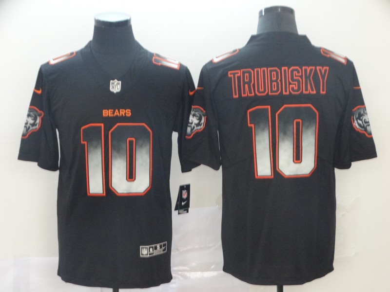 Bears 10 Mitchell Trubisky Black Arch Smoke Vapor Untouchable Limited Jersey Bears 10 Mitchell Trubisky Black Arch Smoke Vapor Untouchable Limited Jersey