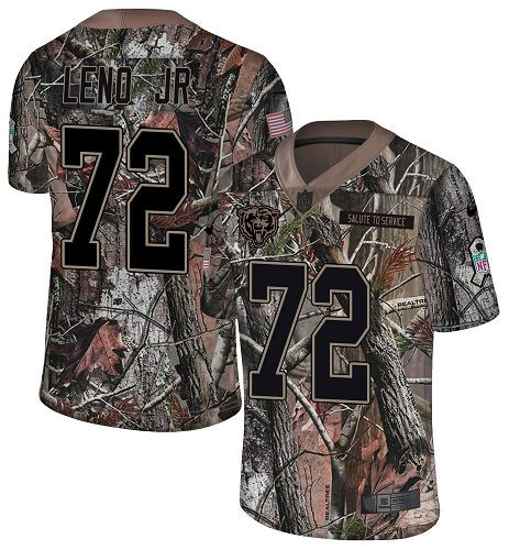 Bears #72 Charles Leno Jr Camo Men's Stitched Football Limited Rush Realtree Jersey Bears #72 Charles Leno Jr Camo Men's Stitched Football Limited Rush Realtree Jersey
