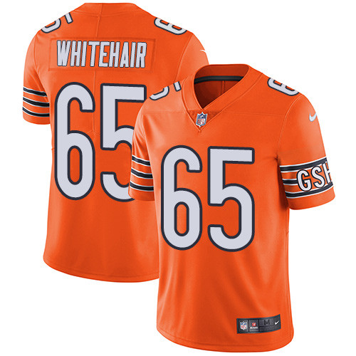 Bears #65 Cody Whitehair Orange Men's Stitched Football Limited Rush Jersey Bears #65 Cody Whitehair Orange Men's Stitched Football Limited Rush Jersey