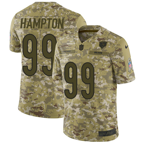 Nike Bears #99 Dan Hampton Camo Men's Stitched NFL Limited Rush Jersey Nike Bears #99 Dan Hampton Camo Men's Stitched NFL Limited Rush Jersey