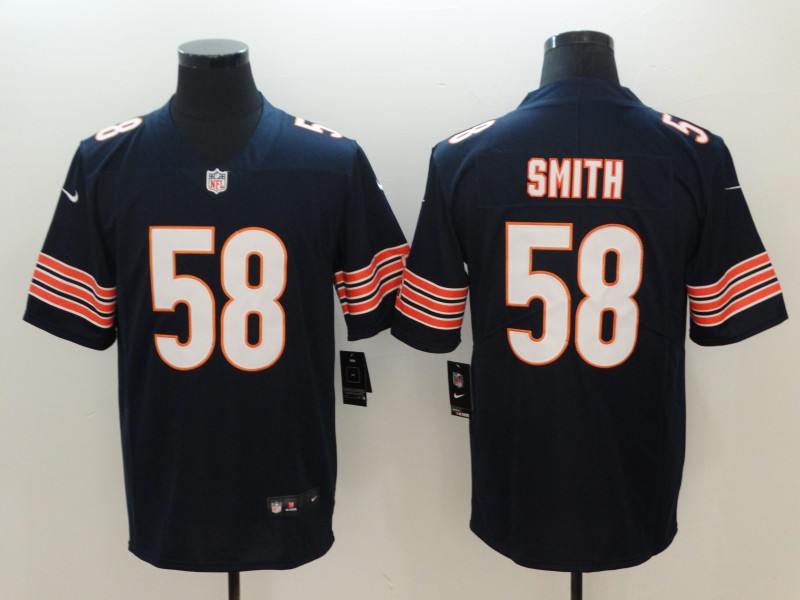 Nike Bears #58 Roquan Smith Navy Vapor Untouchable Limited Jersey Nike Bears #58 Roquan Smith Navy Vapor Untouchable Limited Jersey