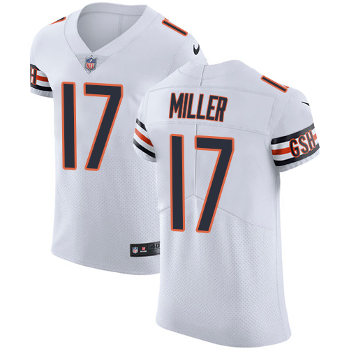 Nike Bears #17 Anthony Miller White Men's Stitched NFL Vapor Untouchable Elite Jersey Nike Bears #17 Anthony Miller White Men's Stitched NFL Vapor Untouchable Elite Jersey